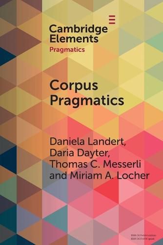 Cover image for Corpus Pragmatics