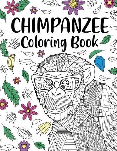 Cover image for Chimpanzee Coloring Book