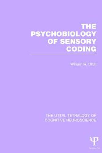 Cover image for The Psychobiology of Sensory Coding