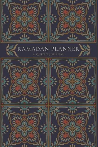 Cover image for Ramadan Planner with Integrated Qur'an Journal: Navy