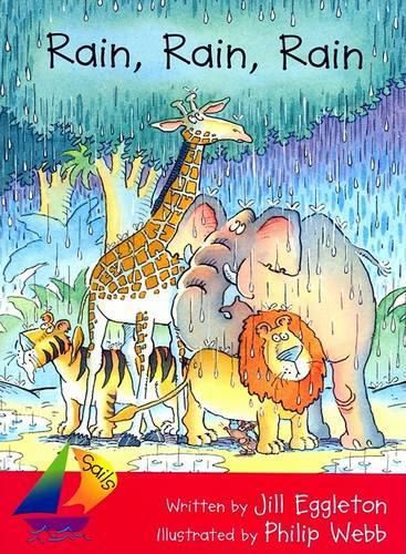 Cover image for Rigby Sails Emergent: Leveled Reader Rain, Rain, Rain, Satellite