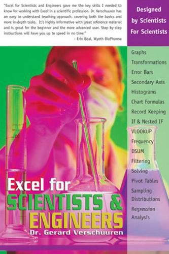 Cover image for Excel for Scientists and Engineers