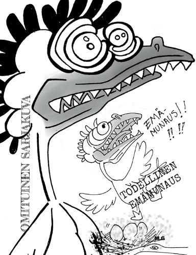 Cover image for Omituinen Sarjakuva