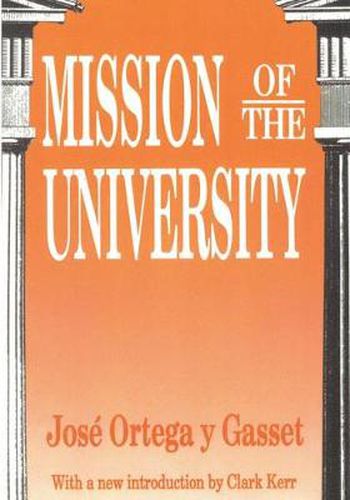 Cover image for Mission of the University
