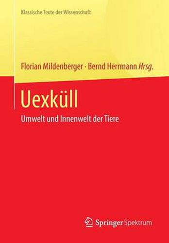 Cover image for Uexkull: Umwelt Und Innenwelt Der Tiere