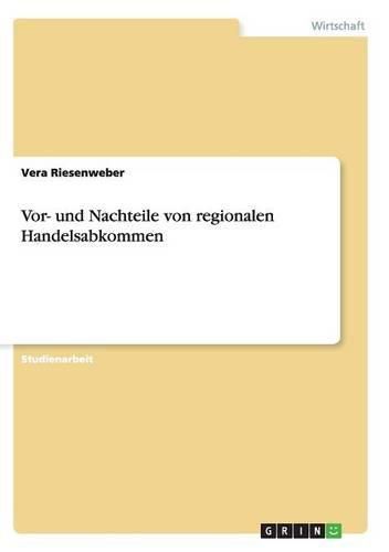 Cover image for Vor- und Nachteile von regionalen Handelsabkommen