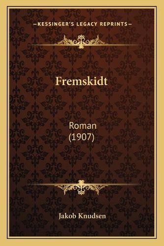 Cover image for Fremskidt: Roman (1907)
