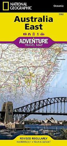 Cover image for Australia, East: Travel Maps International Adventure Map