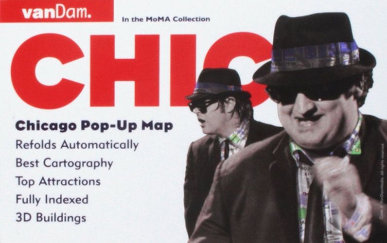 Cover image for Chicago Pop-Up Map by Vandam