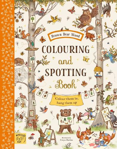 Cover image for Brown Bear Wood: Colouring and Spotting Book