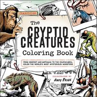 Cover image for The Cryptid Creatures Coloring Book