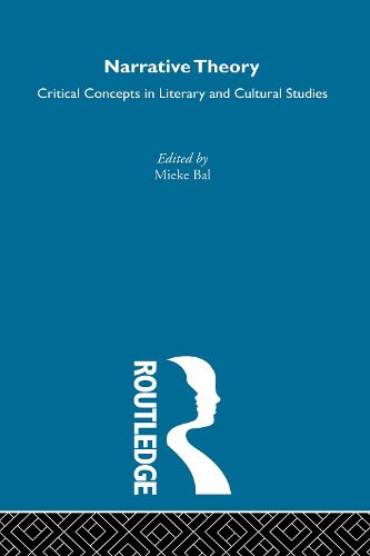 Cover image for Narrative Theory: Critical Concepts in Literary and Cultural Studies