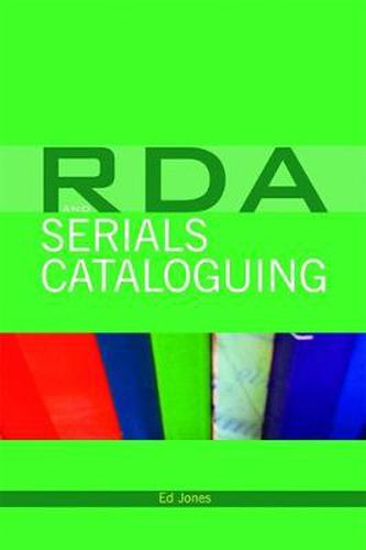 Cover image for RDA and Serials Cataloguing