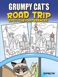 Cover image for Grumpy Cat's Road Trip Spot-the-Differences