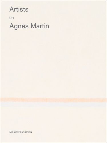 Cover image for Artists on Agnes Martin