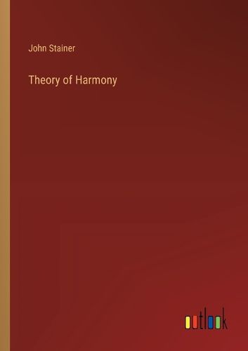 Cover image for Theory of Harmony