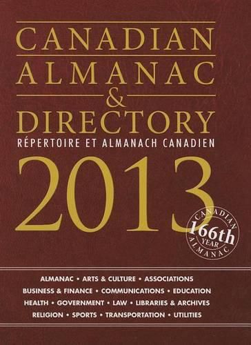 Cover image for Canadian Almancy & Directory, 2014