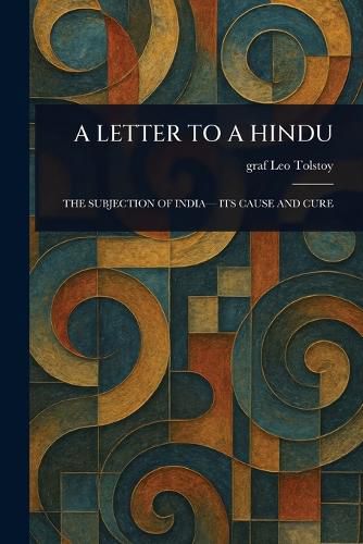 Cover image for A Letter to a Hindu