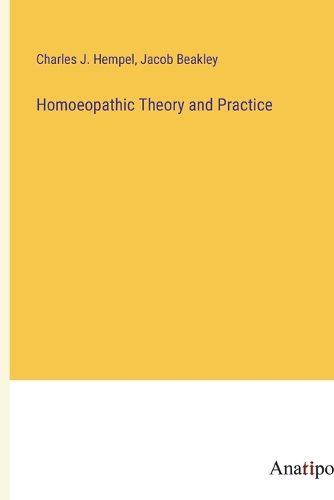 Cover image for Homoeopathic Theory and Practice