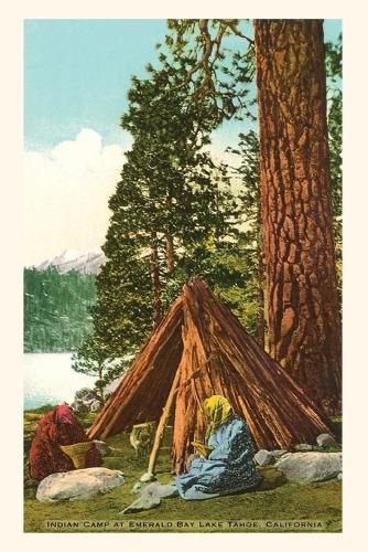 Cover image for The Vintage Journal Indian Camp at Emerald Bay Lake Tahoe California