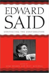 Cover image for Edward Said: Continuing the Conversation