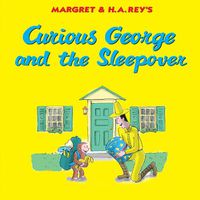 Cover image for Curious George and the Sleepover