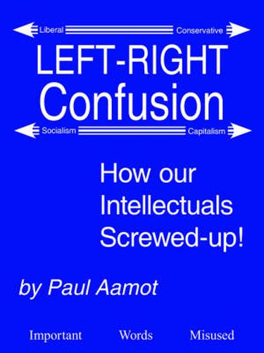 Cover image for Left-Right Confusion: How Our Intellectuals Screwed-up!