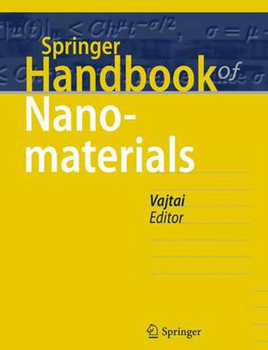 Cover image for Springer Handbook of Nanomaterials