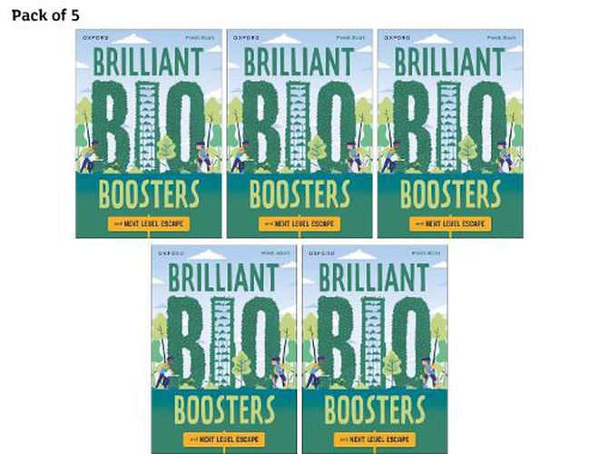 Read Write Inc. Fresh Start Readers: Book 16: Brilliant Bio Boosters & Next Level Escape - Pack of 5