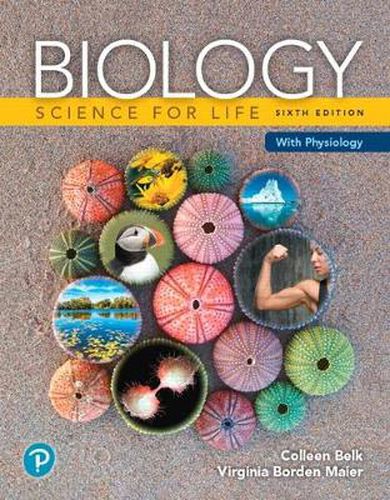 Cover image for Biology: Science for Life with Physiology Plus Mastering Biology with Pearson Etext -- Access Card Package