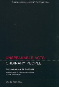 Cover image for Unspeakable Acts, Ordinary People