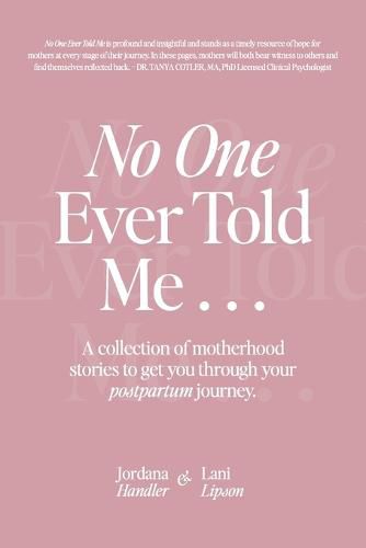 Cover image for No One Ever Told Me
