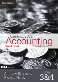 Cover image for Cambridge VCE Accounting Units 3&4 Workbook