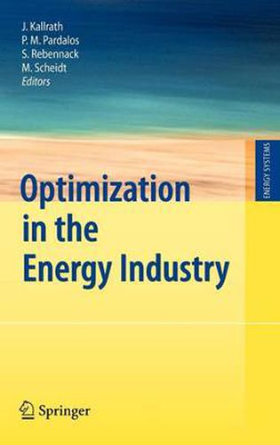 Cover image for Optimization in the Energy Industry
