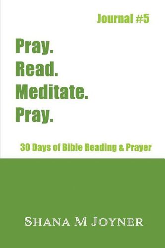 Cover image for Pray. Read. Meditate. Pray