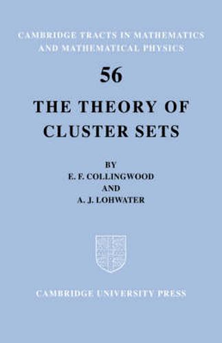 Cover image for The Theory of Cluster Sets