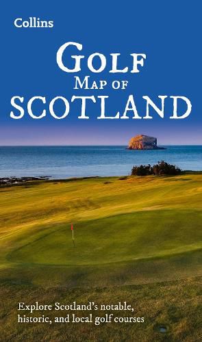 Cover image for Collins Golf Map of Scotland