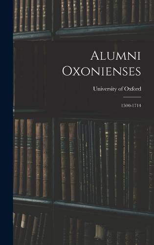 Cover image for Alumni Oxonienses