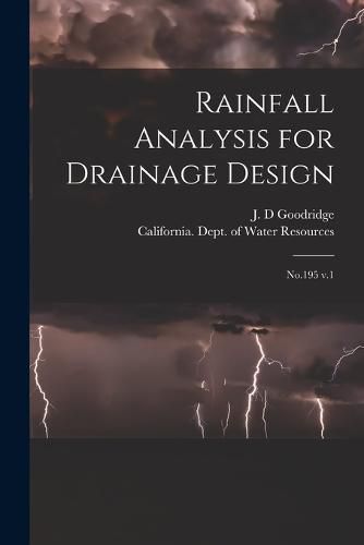 Cover image for Rainfall Analysis for Drainage Design