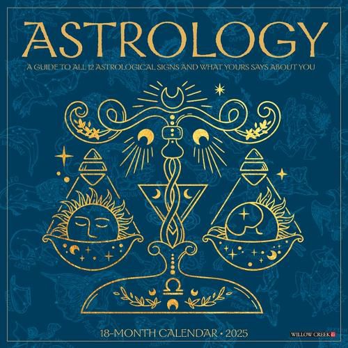 Astrology 2025 12 X 12 Wall Calendar