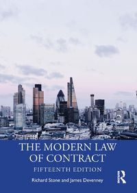 Cover image for The Modern Law of Contract