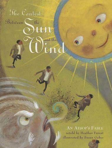 Cover image for The Contest Between the Sun and the Wind: An Aesop's Fable