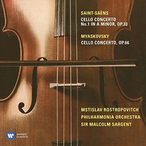 Saint Saens Cello Concerto No 1 Myaskovsky Cello Concerto