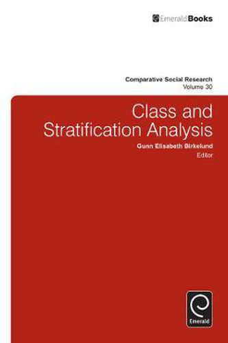 Cover image for Class and Stratification Analysis