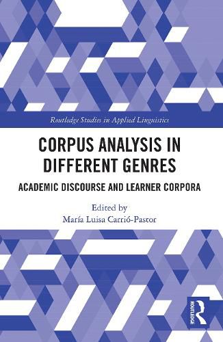 Cover image for Corpus Analysis in Different Genres: Academic Discourse and Learner Corpora