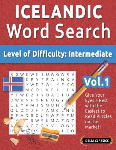 Cover image for Icelandic Word Search - Level of Difficulty