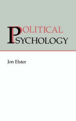 Cover image for Political Psychology