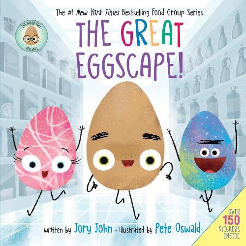 Cover image for The Good Egg Presents: The Great Eggscape!: Over 150 Stickers Inside