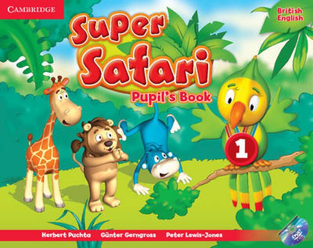 Cover image for Super Safari Level 1 Pupil's Book with DVD-ROM