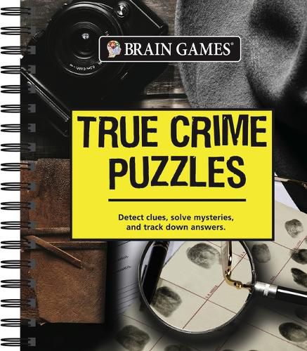 Cover image for Brain Games - True Crime Puzzles